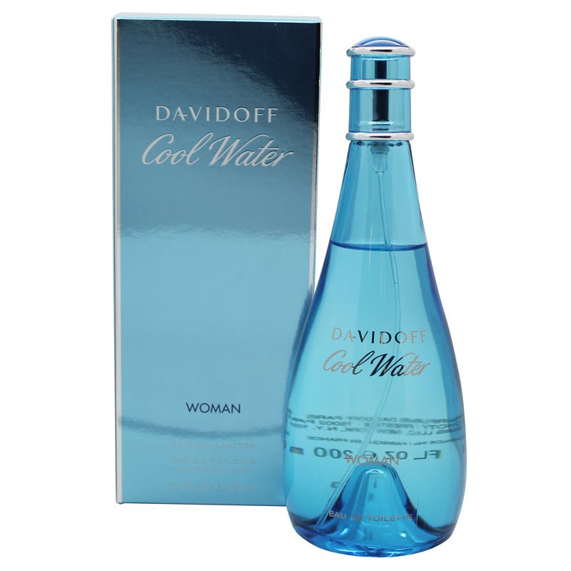 Davidoff Cool Water For Women Eau De Toilette Spray 200ml - Fragrance London