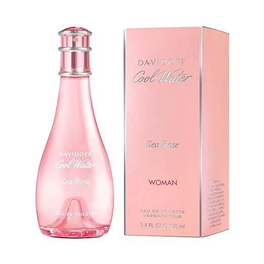 Davidoff Cool Water Sea Rose Eau De Toilette Spray 100ml - Fragrance London