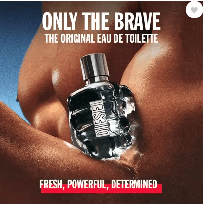 Diesel Only The Brave Eau de Toilette Spray 125ml - Fragrance London