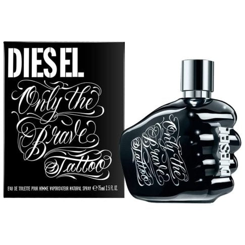 Diesel Only The Brave Tattoo Eau De Toilette Spray 75ml - Fragrance London