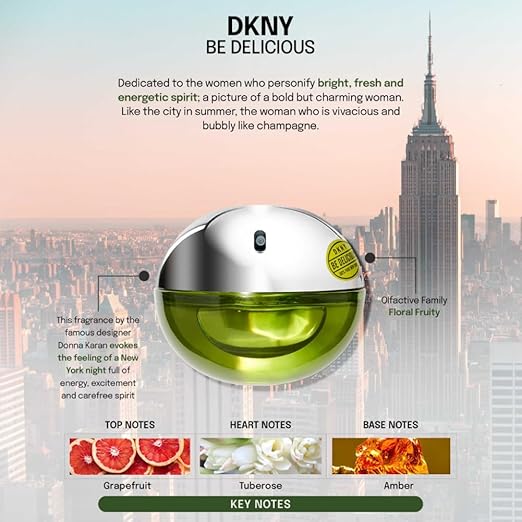 Dkny Be Delicious Eau de Parfum Spray 100ml - Fragrance London
