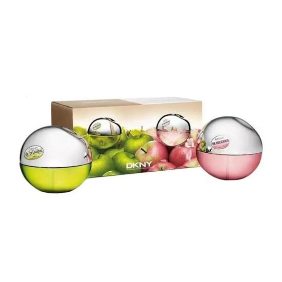 Dkny Be Delicious Gift Set (Eau De Parfum Spray 30ml + DKNY Fresh Blossom Eau De Parfum Spray 30ml) - Fragrance London