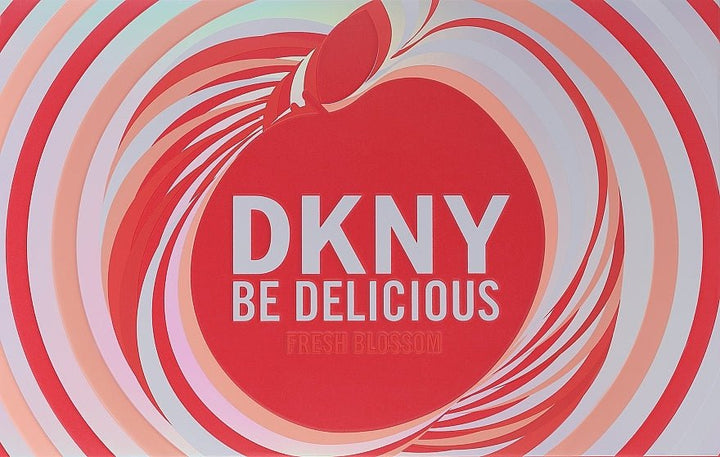 Dkny Fresh Blossom Gift Set (Eau De Parfum Spray 100ml + Body Mist 125ml + Pouch) - Fragrance London