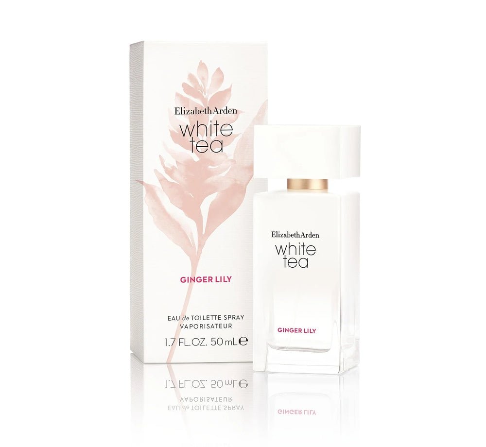 Elizabeth Arden White Tea Ginger Lily Eau De Toilette Spray 50ml - Fragrance London