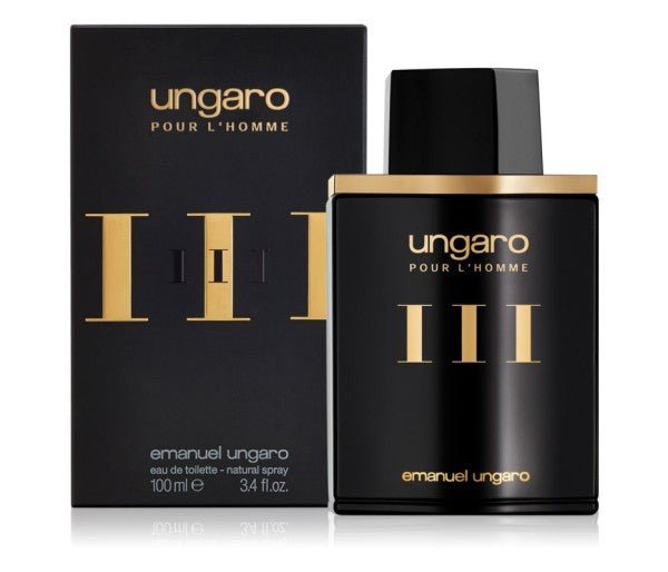 Emanuel Ungaro Ungaro III Pour L'Homme Eau De Toilette Spray 100ml - Fragrance London