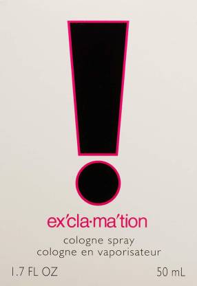 Exclamation Cologne Spray 50ml - Fragrance London