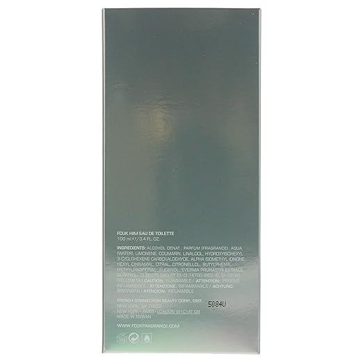 Fcuk Forever Him Eau De Toilette Spray 100ml - Fragrance London