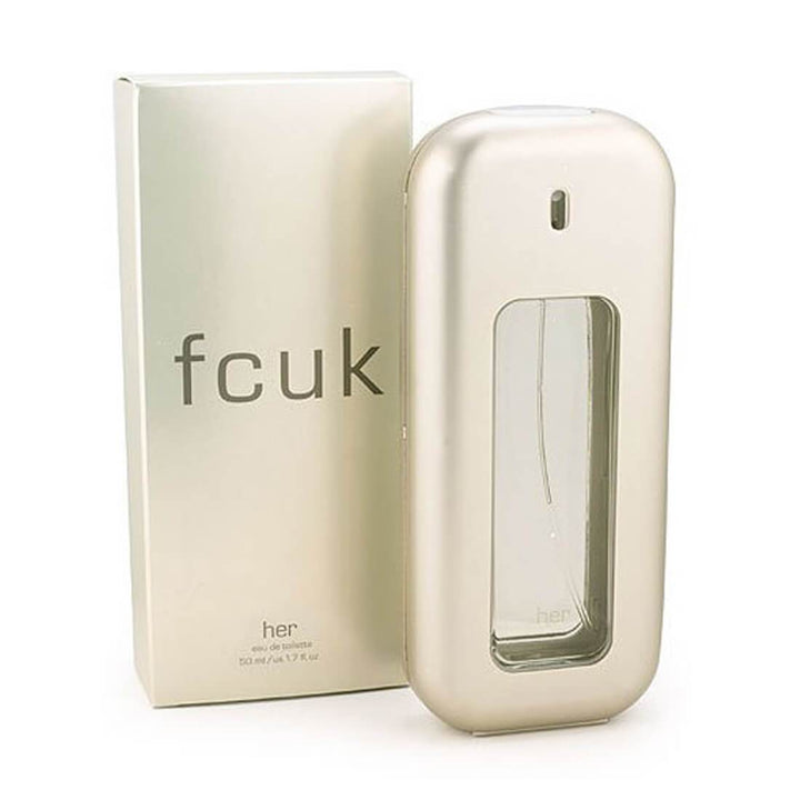 Fcuk Her Eau De Toilette Spray 100ml - Fragrance London