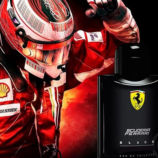 Ferrari Scuderia Black Eau De Toilette Spray 125ml - Fragrance London