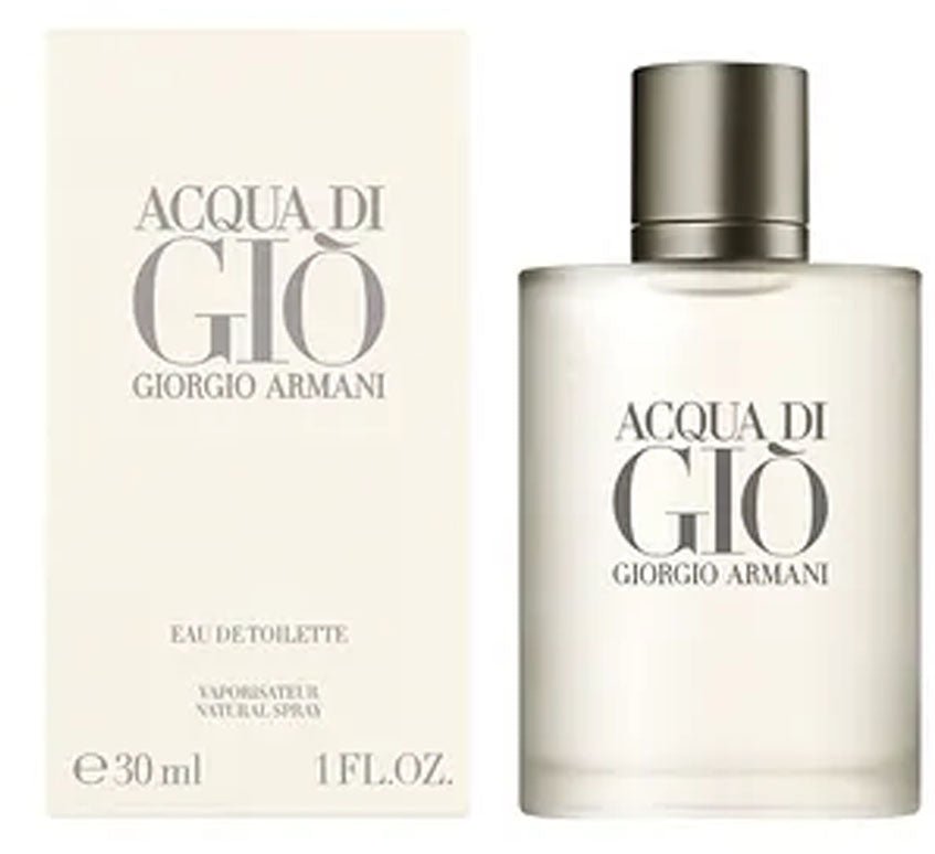 Giorgio Armani Acqua di Gio for Men Eau De Toilette Spray 30ml - Fragrance London