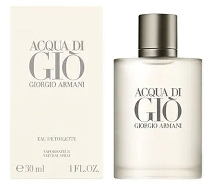 Giorgio Armani Acqua di Gio for Men Eau De Toilette Spray 30ml - Fragrance London