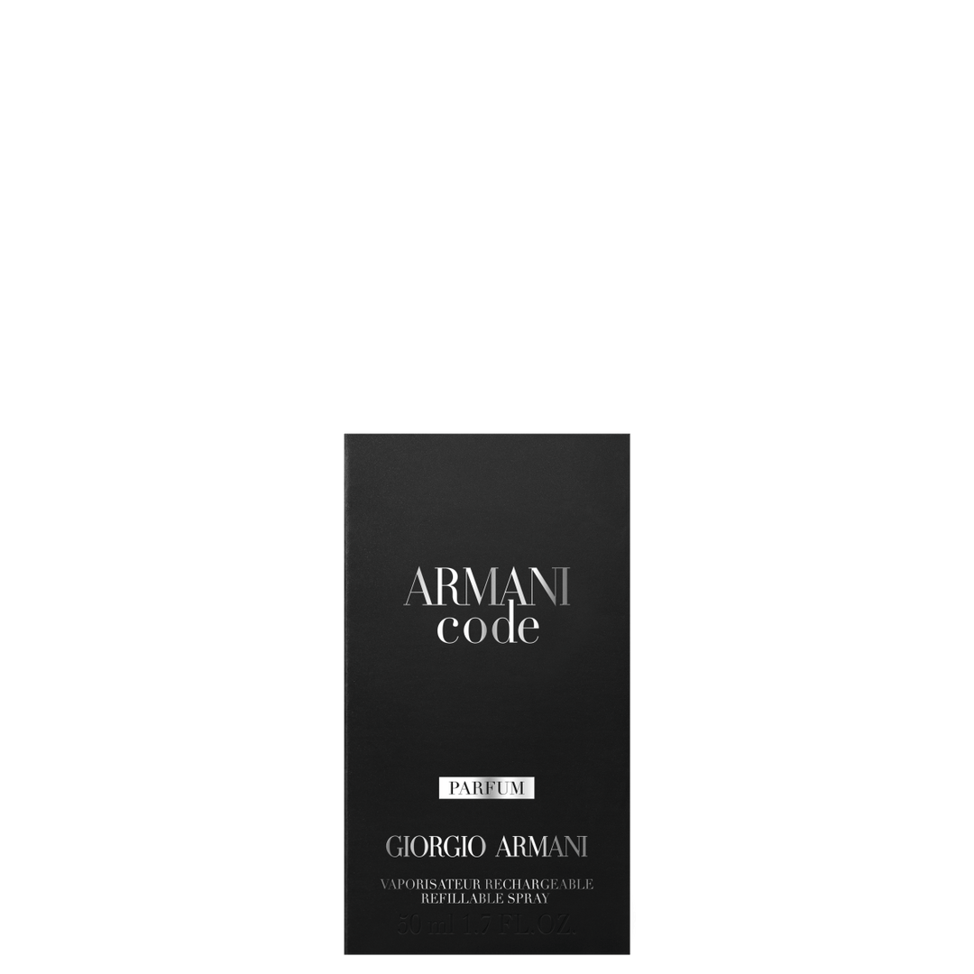 Giorgio Armani Refillable Armani Code Parfum Eau De Parfum Spray 50ml - Fragrance London