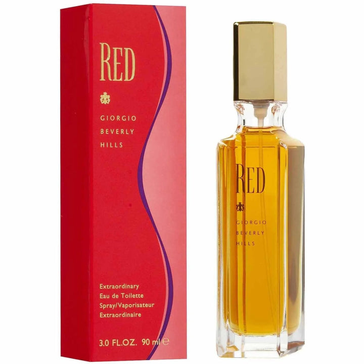Giorgio Beverly Hills Red Eau de Toilette Spray 90ml - Fragrance London