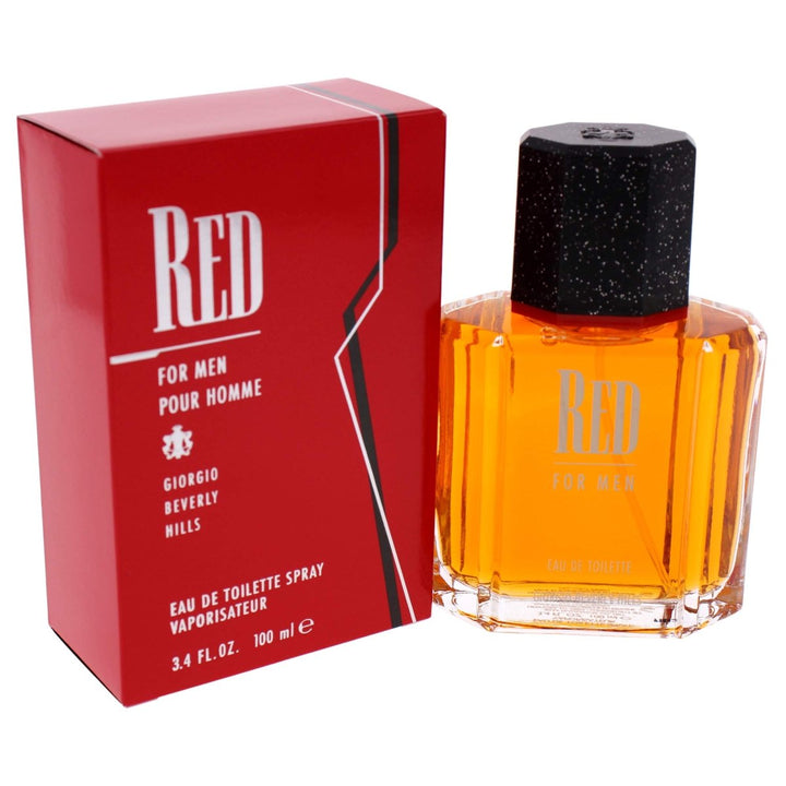 Giorgio Beverly Hills Red for Men Eau De Toilette Spray 100ml - Fragrance London