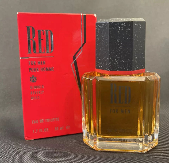 Giorgio Beverly Hills Red For Men Eau De Toilette Spray 50ml - Fragrance London