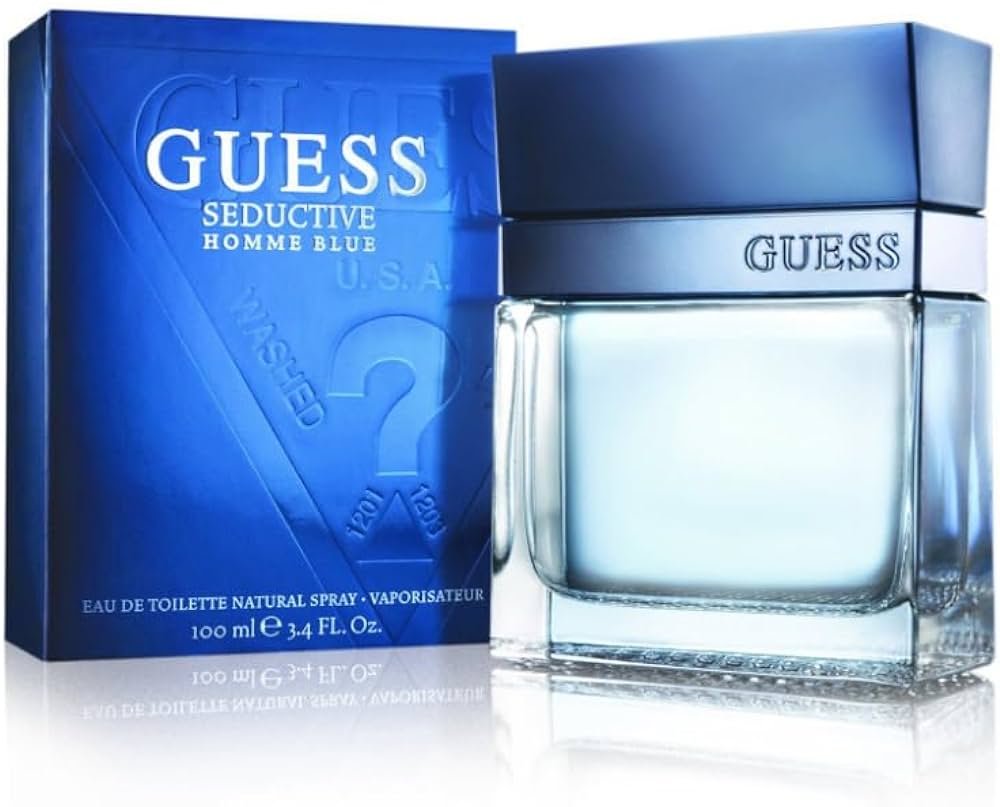 Guess Seductive Homme Blue Eau de Toilette Spray 100ml - Fragrance London