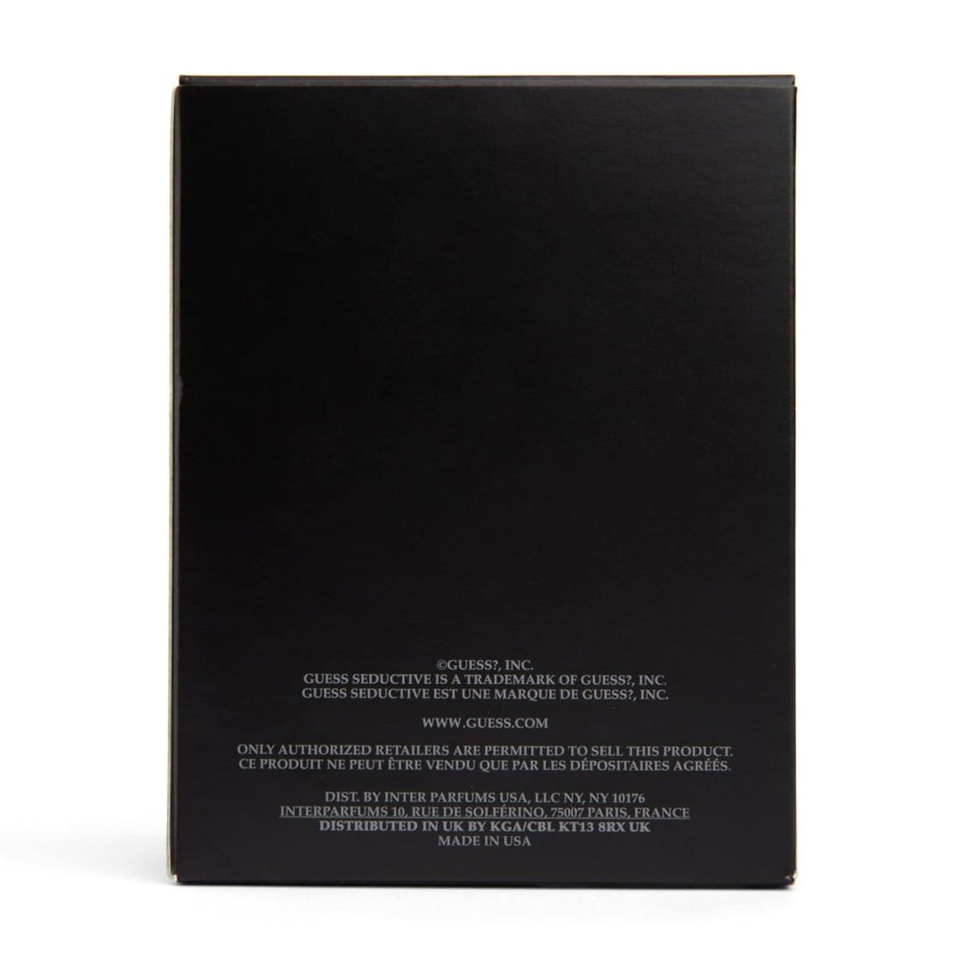 Guess Seductive Pour Homme Noir Eau De Toilette Spray 100ml - Fragrance London