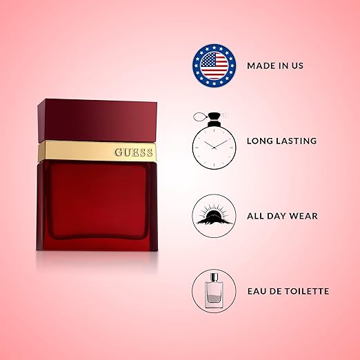 Guess Seductive Red Eau De Toilette for Men 100ml - Fragrance London