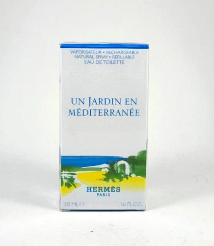 Hermes Un Jardin en Mediterranee Refillable Eau De Toilette Spray 50ml - Fragrance London