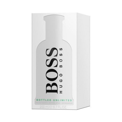 Hugo Boss Boss Bottled Unlimited Eau De Toilette Spray 200ml - Fragrance London