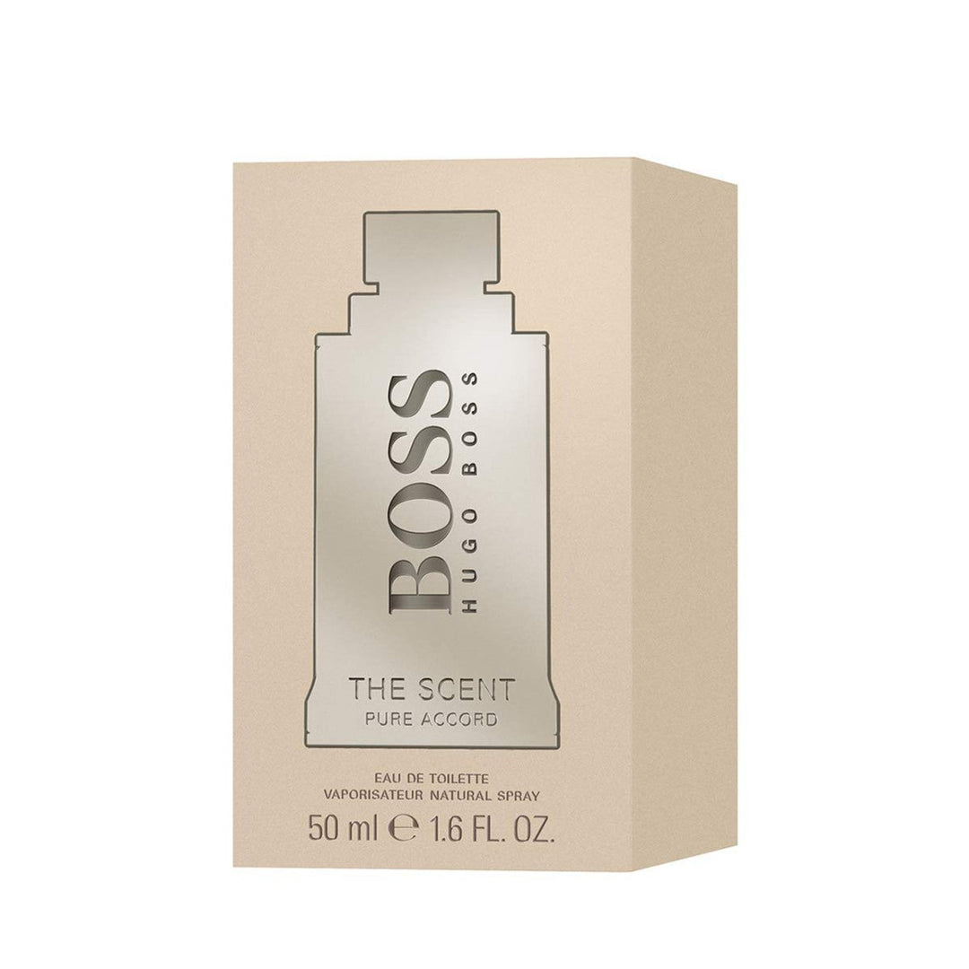 Hugo Boss The Scent Pure Accord For Men Eau De Toilette Spray 50ml - Fragrance London