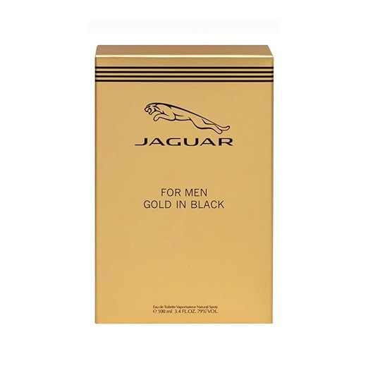 Jaguar For Men Gold In Black Eau de Toilette Spray 100ml - Fragrance London