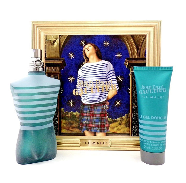 Jean Paul Gaultier Le Male Gift Set (Eau De Toilette 125ml + Shower Gel 75ml) - Fragrance London