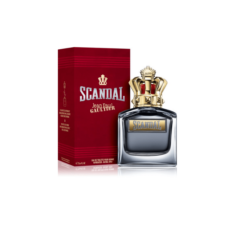 Jean Paul Gaultier Scandal Homme Refillable Eau De Toilette Spray 100ml - Fragrance London