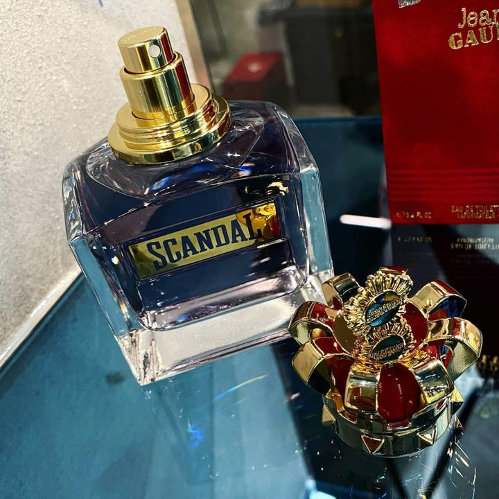 Jean Paul Gaultier Scandal Homme Refillable Eau De Toilette Spray 100ml - Fragrance London