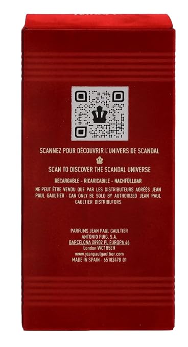 Jean Paul Gaultier Scandal Le Parfum Eau De Parfum Spray for mens 50ml - Fragrance London