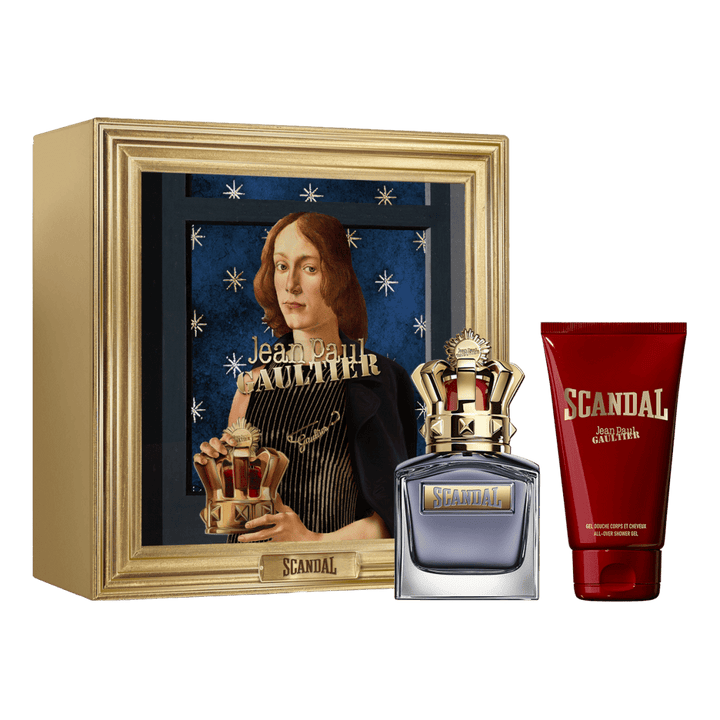 Jean Paul Gaultier Scandal Pour Homme Gift Set (Eau De Toilette 100ml + Shower Gel 75ml) - Fragrance London