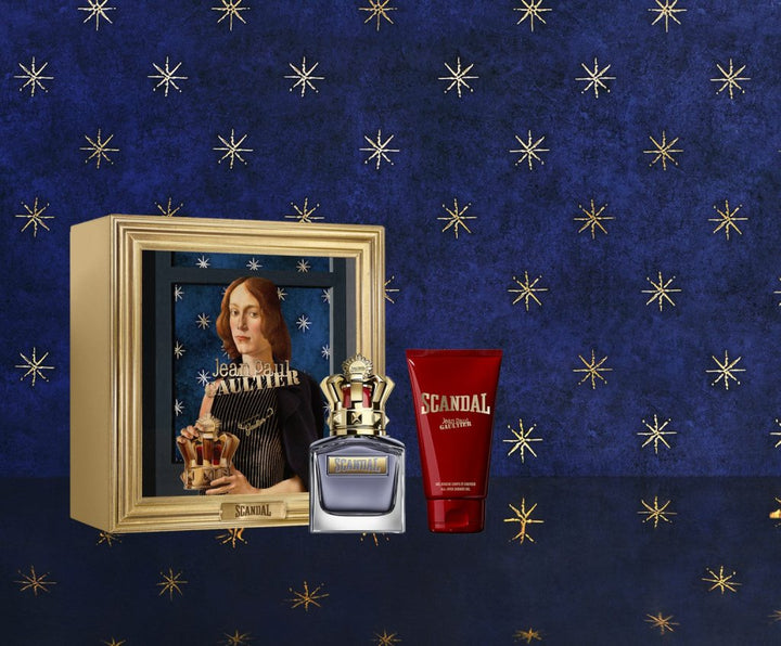 Jean Paul Gaultier Scandal Pour Homme Gift Set (Eau De Toilette 100ml + Shower Gel 75ml) - Fragrance London