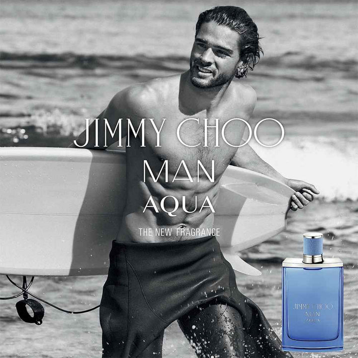Jimmy Choo Man Aqua Eau De Toilette Spray 100ml - Fragrance London