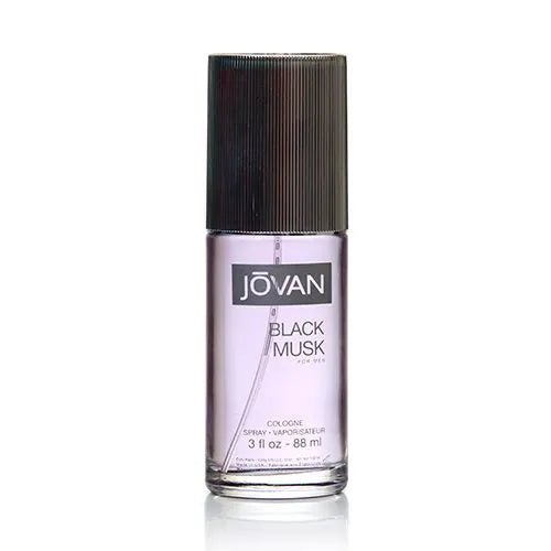 Jovan Black Musk Cologne Spray 88ml - Fragrance London