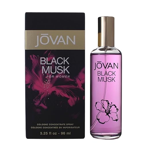 Jovan Black Musk for Women Cologne Spray 96ml - Fragrance London