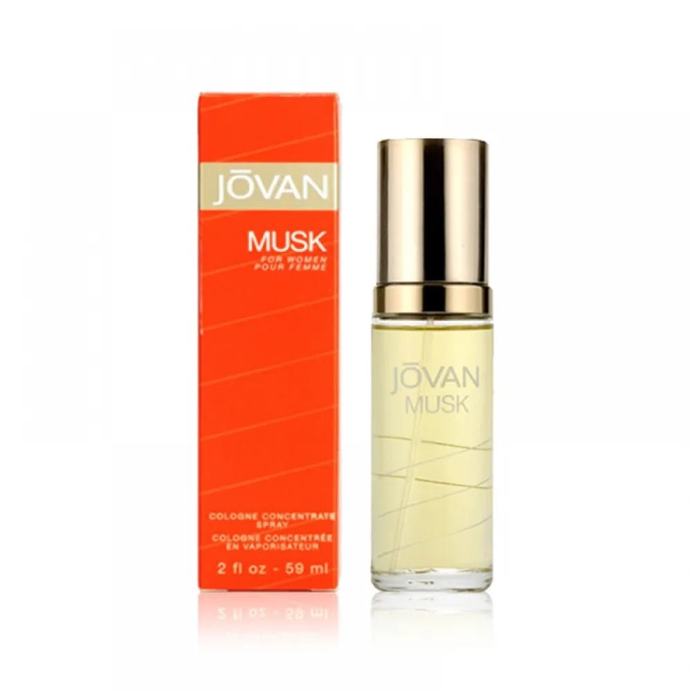 Jovan Musk For Women Eau de Cologne Spray 59ml - Fragrance London