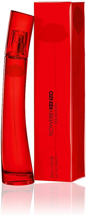 Kenzo Flower By Kenzo Red Eau De Toilette Spray 50ml - Fragrance London