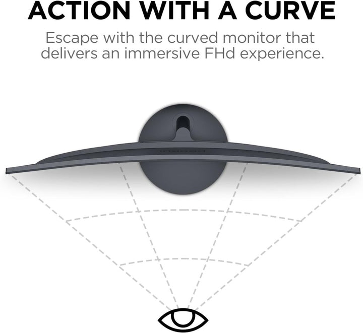 KOORUI 24" Curved Monitor 100Hz FHD 1500R HDMI/VGA – 24N5CA - Fragrance London