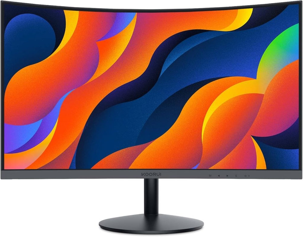 KOORUI 24" Curved Monitor 100Hz FHD 1500R HDMI/VGA – 24N5CA - Fragrance London
