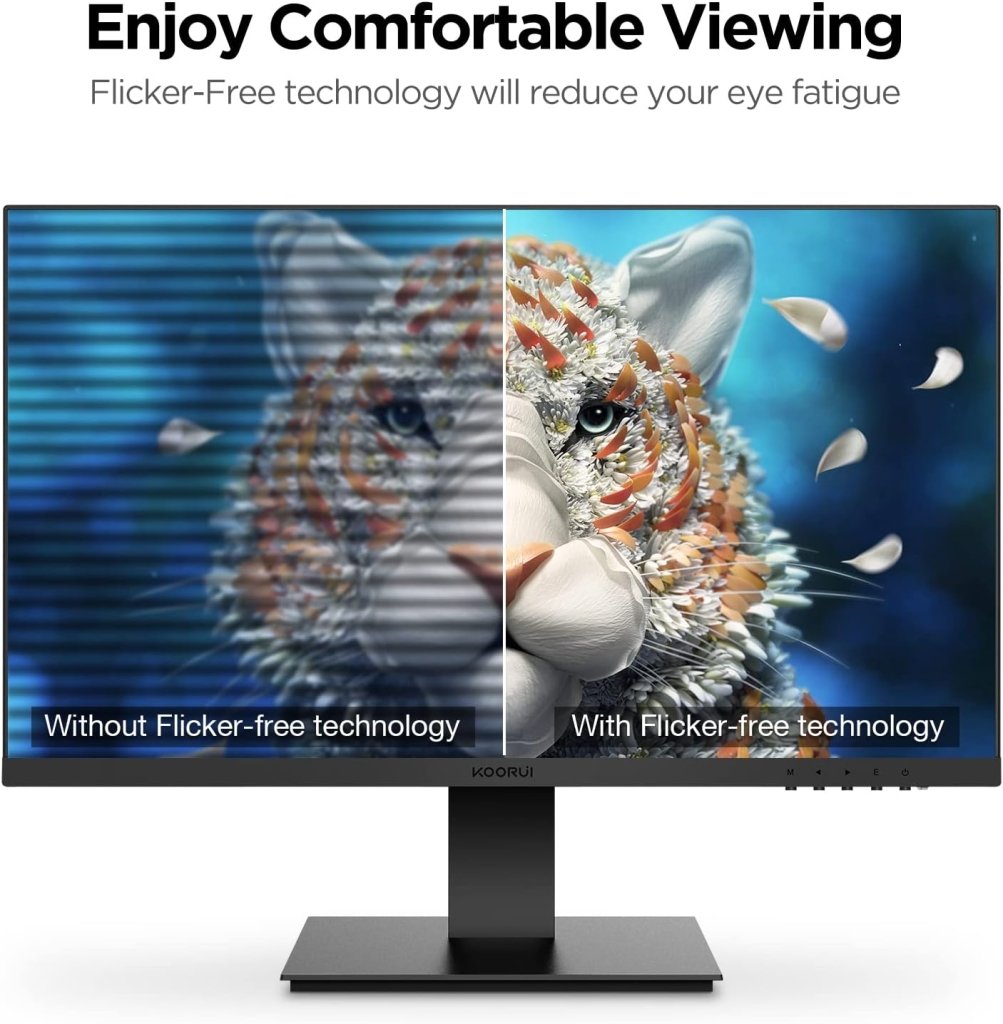 KOORUI 24" FHD Monitor 75Hz Ultra - Slim Bezel VESA Mount – 24N1 - Fragrance London