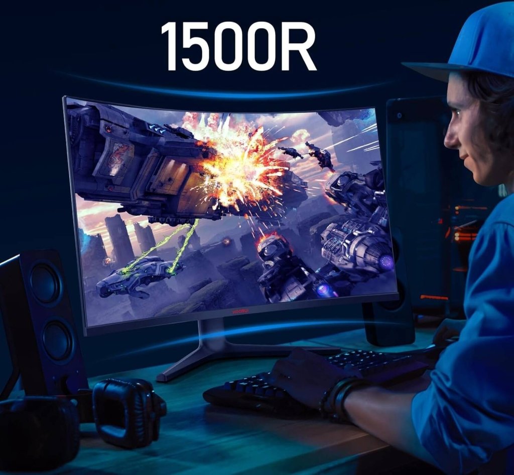 KOORUI 32" Curved Gaming Monitor QHD 170Hz VA 1500R – 32E6QC - Fragrance London