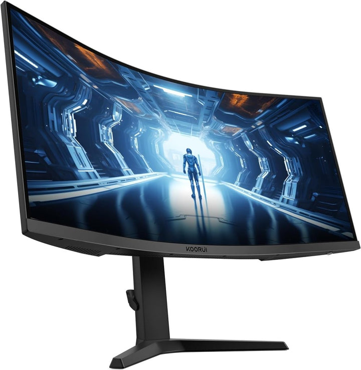 KOORUI 34" UltraWide Curved Gaming Monitor WQHD 165Hz – 34E6UC - Fragrance London