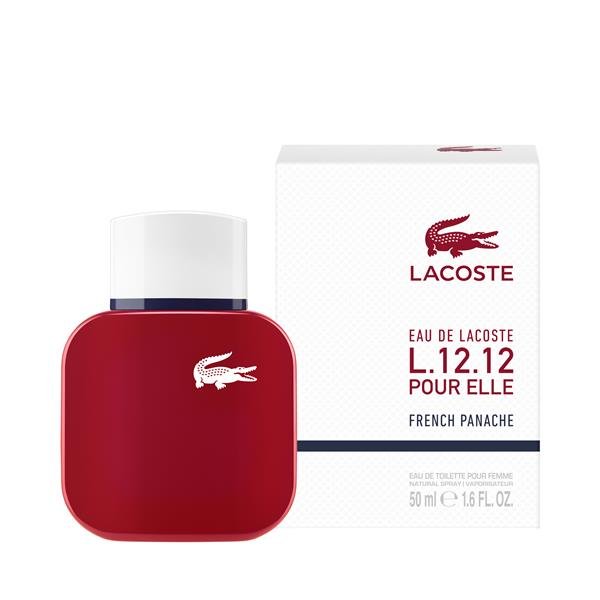 Lacoste L.12.12 Pour Elle French Panache Eau De Toilette Spray 50ml - Fragrance London