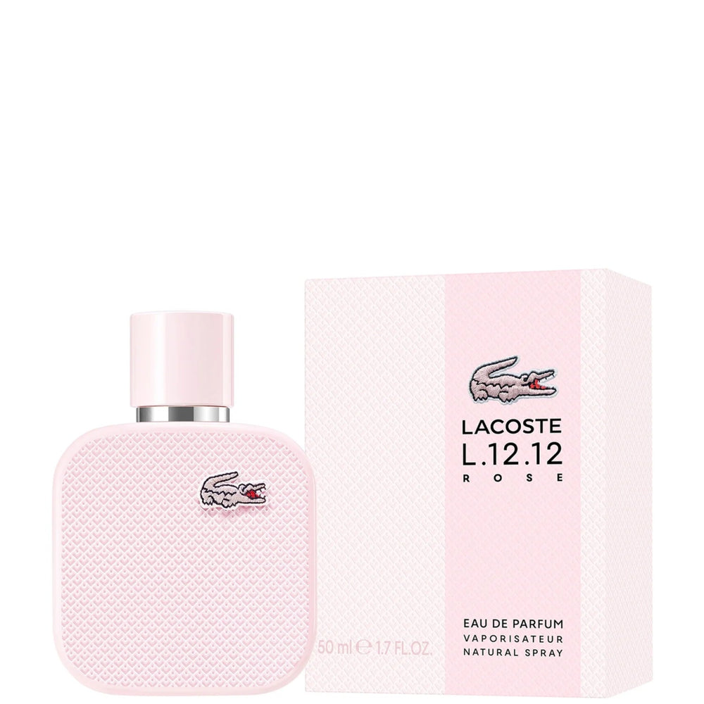 Lacoste L.12.12 Rose Eau De Parfum Spray 50ml - Fragrance London