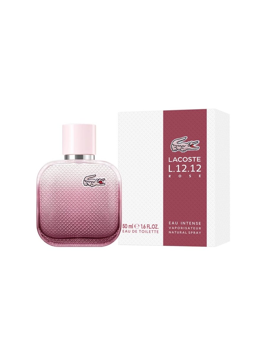 Lacoste L.12.12 Rose Eau Intense Eau De Toilette Spray 50ml - Fragrance London