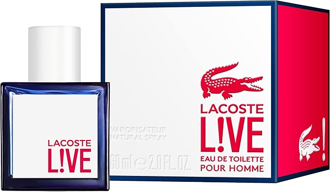 Lacoste Live Eau de Toilette Spray 60ml - Fragrance London