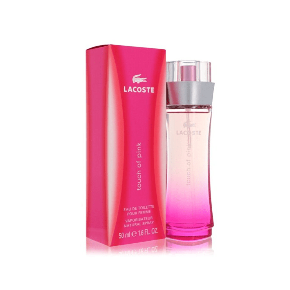 Lacoste Touch Of Pink Eau De Toilette Spray 50ml - Fragrance London