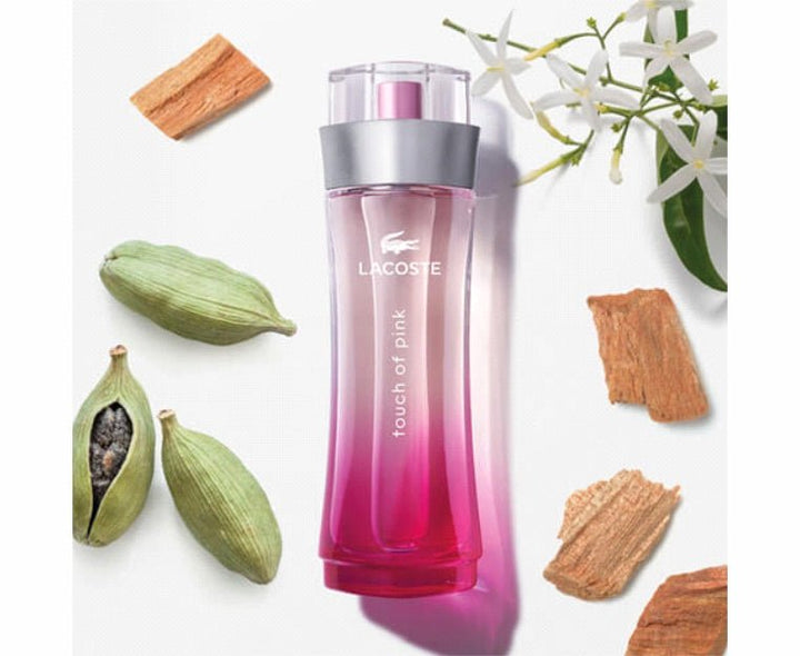 Lacoste Touch of Pink Eau De Toilette Spray 90ml - Fragrance London