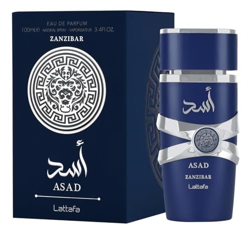 Lattafa Asad Zanzibar Eau De Parfum Spray 100ml - Fragrance London