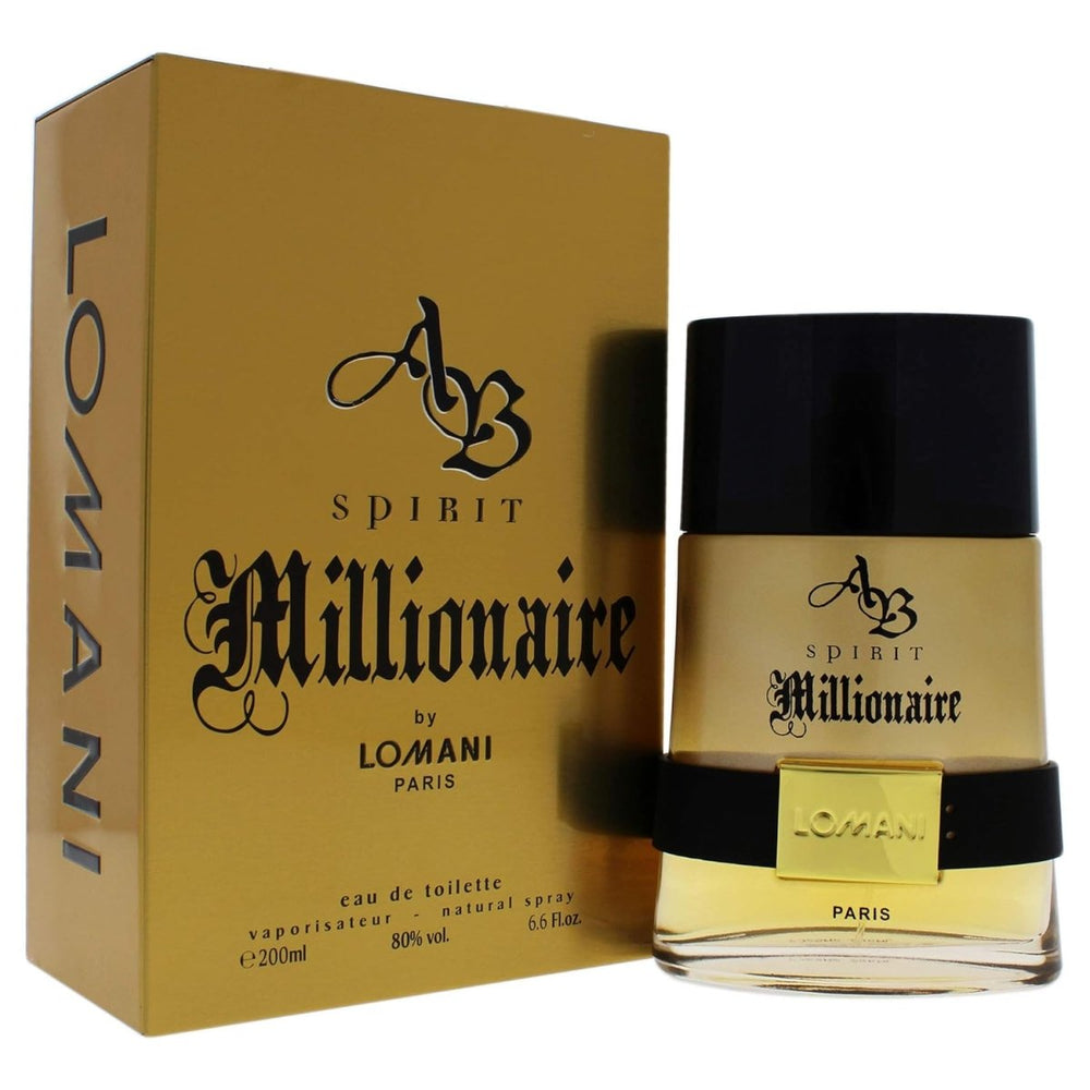 Lomani AB Spirit Millionaire Eau de Toilette Spray 200ml - Fragrance London